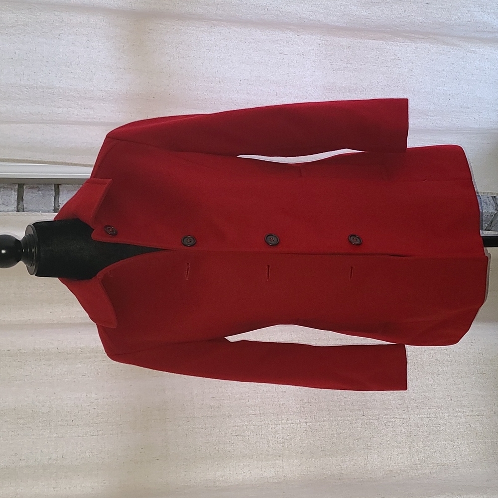 Ralph Lauren Red Wool Blazer